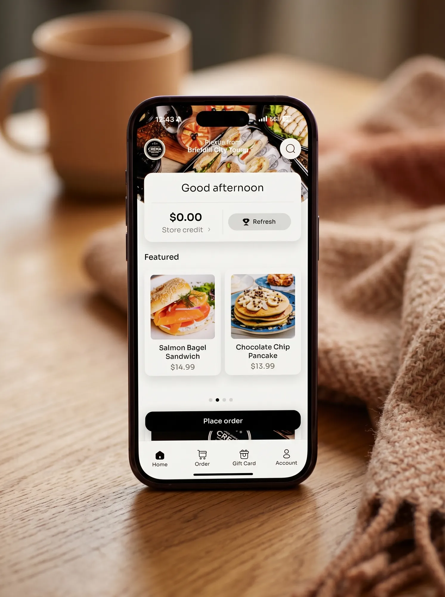 Crema Gourmet app